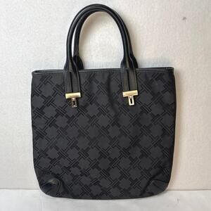 TUMI Designer Logo Bik Double Strap Handbag
